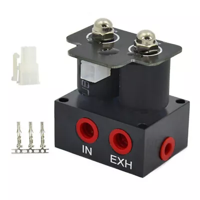 12v Solenoid Valve Air Ride Suspension Manifold Pneumatic Shock Absorber Double • $69.99