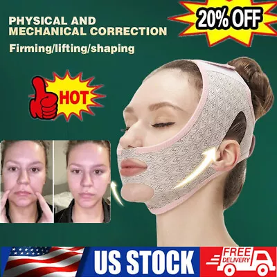 $16.98 • Buy Beauty Face Sculpting Sleep Mask,V Line Lifting Mask Facial Slimming Strap