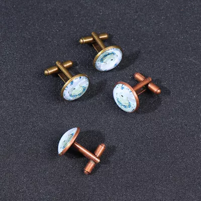 2 Pairs Evening For Women Rabbit Cuff Links Accessories Gift • $7.95