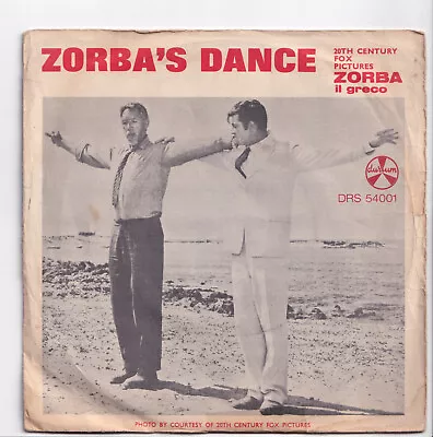 (Q422) Marcello Minerbi Zorba's Dance - 1965 - 7  Vinyl • £3.49