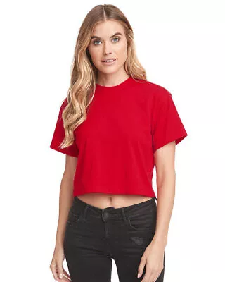 Next Level Apparel 1580NL Womens Short Sleeve Ideal Crop Stylish T-Shirt • $8.32