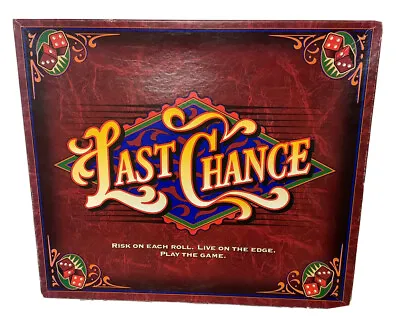 $27 • Buy Last Chance Dice Rolling Board Game Vintage 1995 Milton Bradley