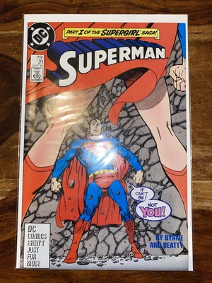 £0.99 • Buy SUPERMAN # 21 (SUPERGIRL SAGA Part 1, JOHN BYRNE, Sept 1988) VFN-