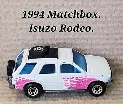 Matchbox. Get In The Fast Lane. Isuzu Rodeo 1994. Loose • $3