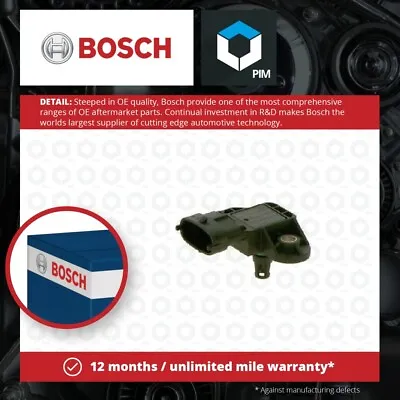Boost Pressure Sensor 0281006028 Bosch 55219298 73503657 0000055219298 55206797 • $24.87