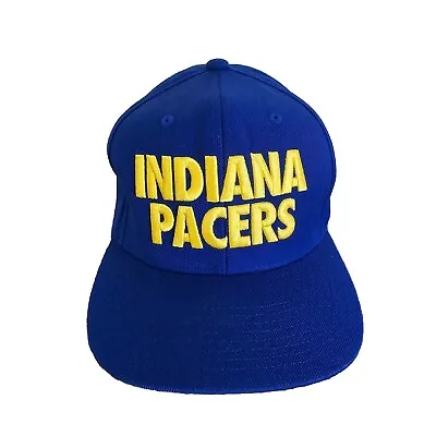 Indiana Pacers Hat Mitchell & Ness Adjustable Snapback Cap Blue • $24.95