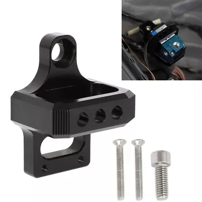 For Mac AEM 3 Port Boost Controller Solenoid Valve Mount Holder Bracket Billet • $19.19