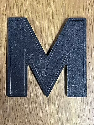 Vintage 8” Wagner Plastic Theater Marquee Letter M • $13