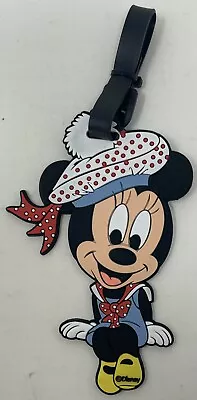 New! MINNIE MOUSE W/ French Beret Disney Luggage Label BAG TAG Travel RARE  • $9.99