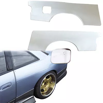 ModeloDrive FRP DMA Wide Body Fenders 30mm (rear) /w Gas Cap S13 For Silvia Nis • $404