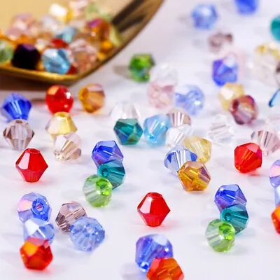 $3.34 • Buy 500pcs 2mm Austria Crystal Bicone Beads #5301 DIY Fashion Jewelry U Pick Colors
