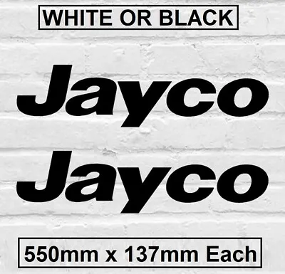 Jayco Caravan Decal Stickers  - Trailer Camper High Quality Swan Expanda Hawk • $17.95