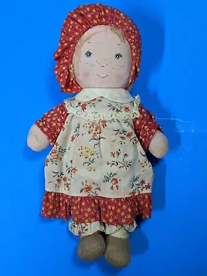 $14.95 • Buy Knickerbocker HOLLY HOBBIE's Friend CARRIE 9  Cloth Small Rag Doll 