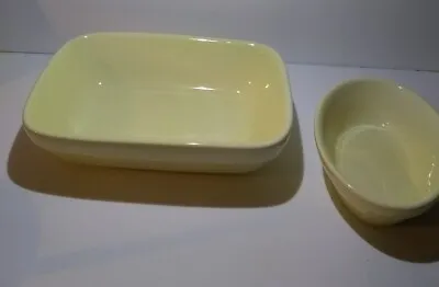 Two Vintage Mason Cash Bowl And Rectangle Dish • $21.99