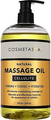 Anti Cellulite Massage Oil  8.8 Oz With Pump By Cosmetasa • $13.99