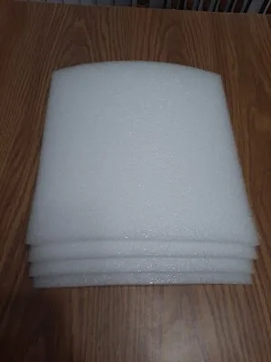 10 Pk 1/2  X 12  X 12  White Polyethylene Foam Sheet Case Shipping Packaging • $16.99