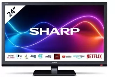 Sharp AQUOS Aquas 24  1080p HD LCD Television • £26