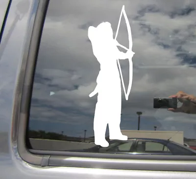 Archer Archery - Bow Arrows Toxophilite Car Window Vinyl Decal Sticker 04162 • $4.99