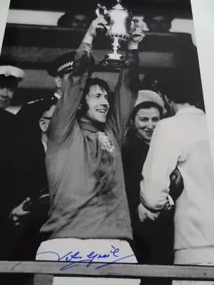 £19.99 • Buy Glasgow Rangers Fc John Greig Hand Signed Photo 1973 Scottish Cup Final