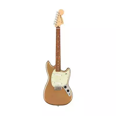 [PREORDER] Fender Player Mustang Electric Guitar Pau Ferro FB Firemist Gold • $1180