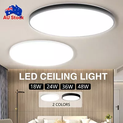 LED Ceiling Light Square/Round 12W~48W Rectangle/Oyster Lamp Modern Cool/Warm AU • $19.37