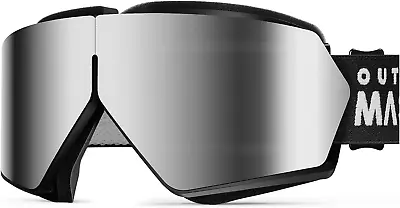 Seagull Ski Goggles Foldable Snow Snowboard Goggles For Men Women Youth • $26.24