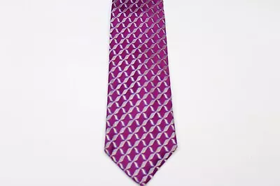 149) Bugatchi Uomo  Men's Tie 100% Silk Made In Italy • $12.99