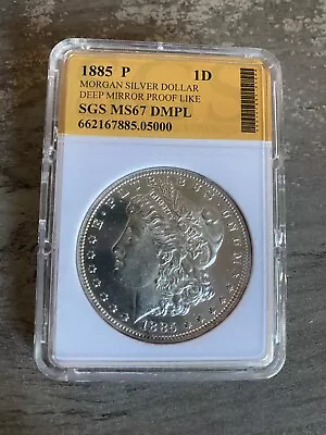 1885 P Morgan Dollar MS67 DMPL • $950