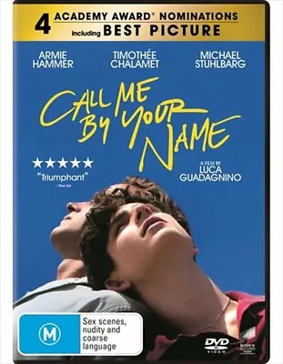 $16.79 • Buy Call Me By Your Name DVD