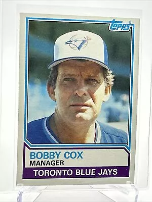 1983 Topps Bobby Cox Baseball Card #606 NM-Mint FREE SHIPPING • $1.25