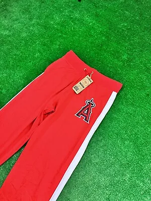 MLB Mainstream Men's XL Jogger Pants Los Angeles Angels NWT • $24.99