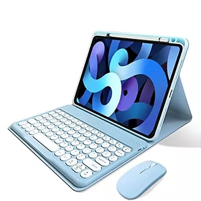 Kaitesi Case For IPad Mini 6 Keyboard With Mouse Pencil Charging Pencil Holder • $75.30