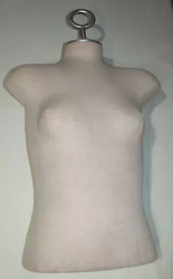 Hanging Fabric Cloth Tailor Mannequin Female Bust • $79.99