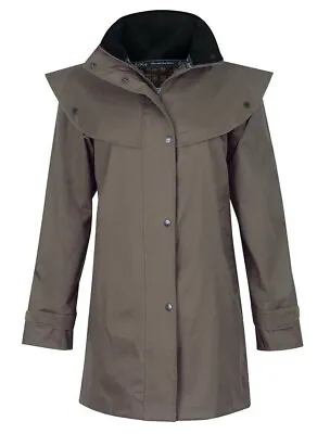 Jack Murphy Chinchilla Ladies Cotswold Waterproof 3/4 Coat Size Uk 10 *rrp 130 • £59.90
