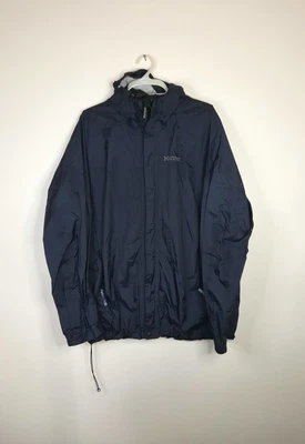 £29.99 • Buy Marmot Black Waterproof Windbreaker Full Zip Lightweight Jacket - Men's Size XL