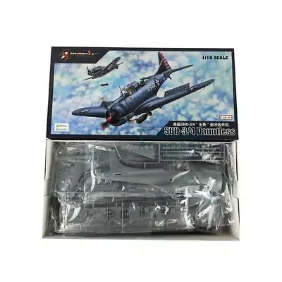 US Stock Trumpeter 1/18 SBD-3/4 Dauntless Dive Bomber Airplane Aircraft 61801 • $140.93