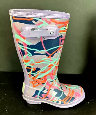 Hunter Disney Marry Poppins Limited Edition Original Printed Rain Boots Size 4 • $29.95