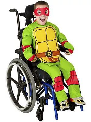 Teenage Mutant Ninja Turtles Child Raphael Adaptive Costume • $37.74
