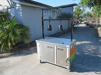 Vending Food Concesion Food Cart Indoor - Outdoor Kiosk Buffet Heat Lamps • $1850