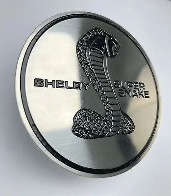 Badge Emblem Ford Shelby Cobra Super Snake Stainless Steel • $45