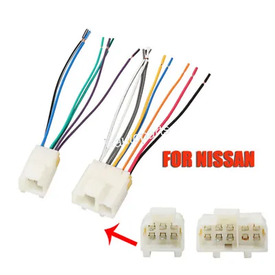 2pcs Car Radio Stereo Wire Wiring Harness For Nissan Pathfinder Sentra 1987-1994 • $9.99