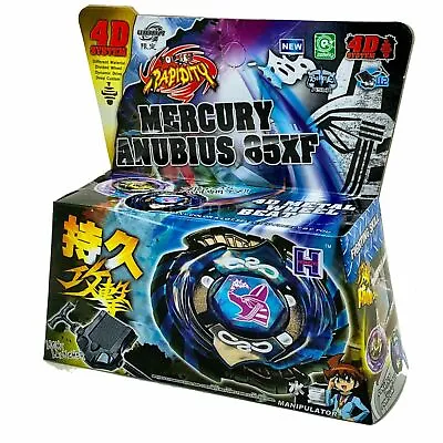 $10.44 • Buy Toupie Beyblade Mercury Anubis Anubius () Black Blue Legend Limited In Box