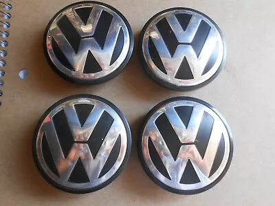 GENUINE VWCenter Cap  For MK4-on  Vw Models Components QTY Of 4; P #3B7601171 • $19.90