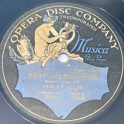 CLASSICAL Jan Kubelik 78 Rpm OPERA DISC COMPANY 7982 ZIGEUNERWEISEN 1921 V • $20