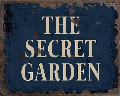 The Secret Garden Metal Sign The Secret Garden Sign The Secret Garden Plaque • £6.50