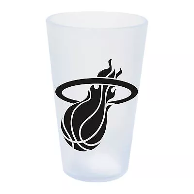 WinCraft Miami Heat 16oz. Icicle Silicone Pint Glass • $19.99