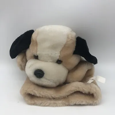 Vintage Swiss German Gerhardshofen Dog Puppet Plush Toy • $7.49