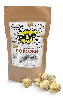 £5.99 • Buy Raw Popping Corn Large Mushroom Movie Popcorn Kernels Seeds 200g Stocking Filler