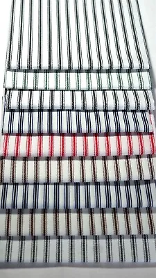 Vintage Farmhouse Primitive Stripe Ticking Cotton Quilt Doll Fabric Scraps Lot • $9.99