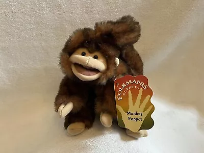 Folkmanis Monkey Hand Puppet New With Tag • $35